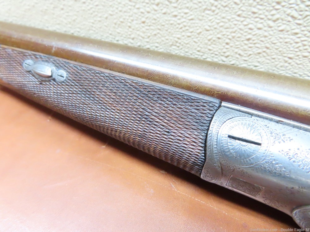 Gibbs & Pitt 55   Under Lever 12ga Shotgun 1855 W/ Case & Acc.   RARE -img-53