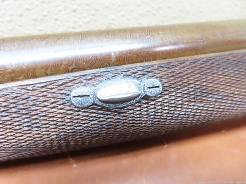 Gibbs & Pitt 55   Under Lever 12ga Shotgun 1855 W/ Case & Acc.   RARE -img-55