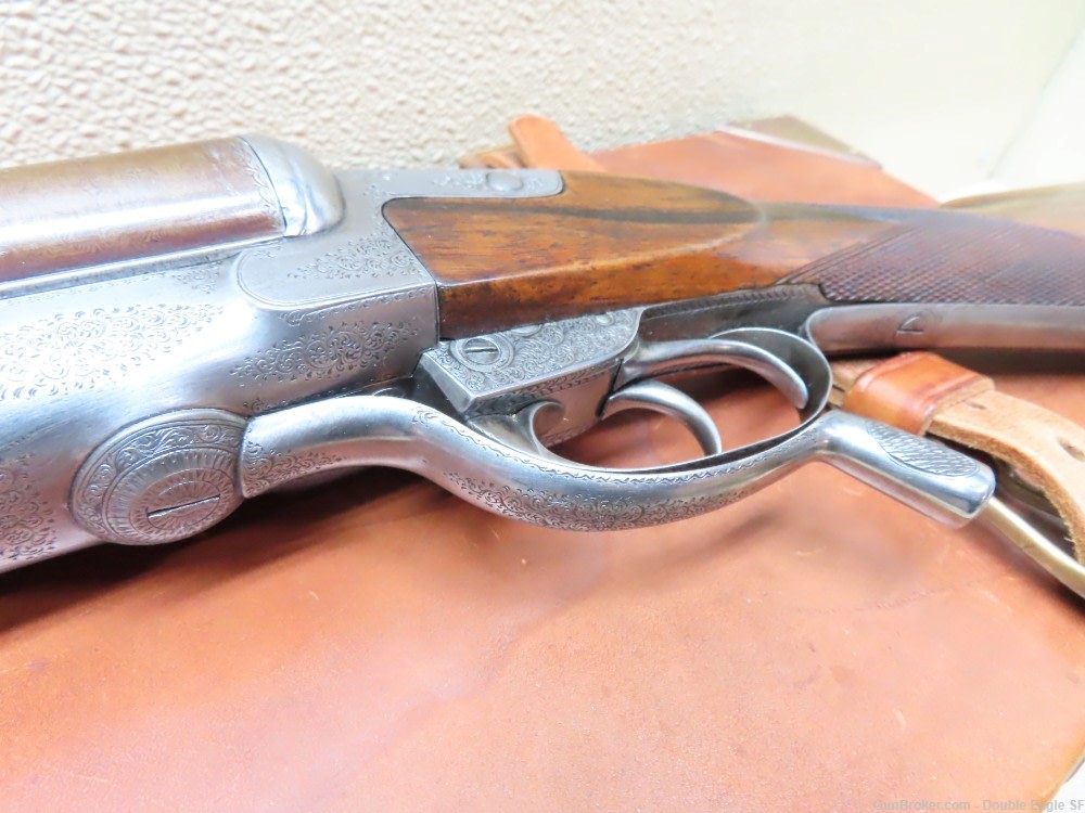Gibbs & Pitt 55   Under Lever 12ga Shotgun 1855 W/ Case & Acc.   RARE -img-50