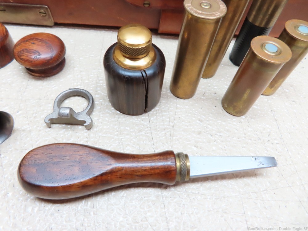 Gibbs & Pitt 55   Under Lever 12ga Shotgun 1855 W/ Case & Acc.   RARE -img-122