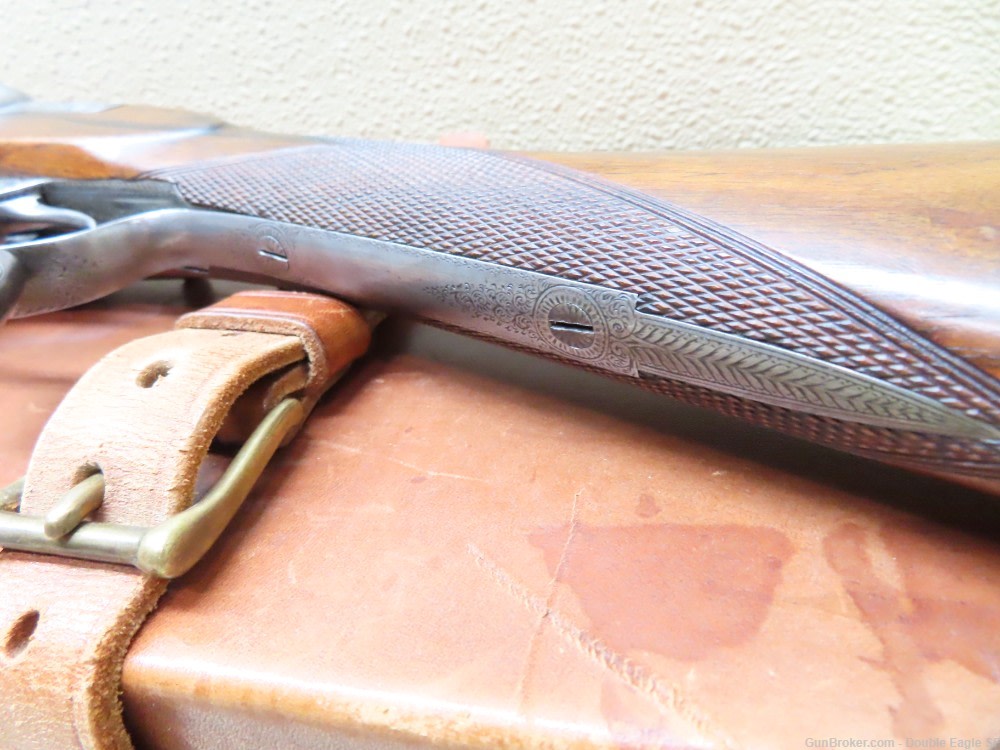 Gibbs & Pitt 55   Under Lever 12ga Shotgun 1855 W/ Case & Acc.   RARE -img-45