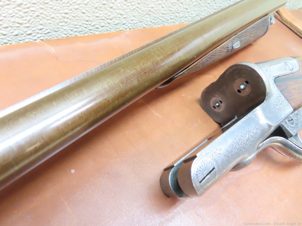 Gibbs & Pitt 55   Under Lever 12ga Shotgun 1855 W/ Case & Acc.   RARE -img-23