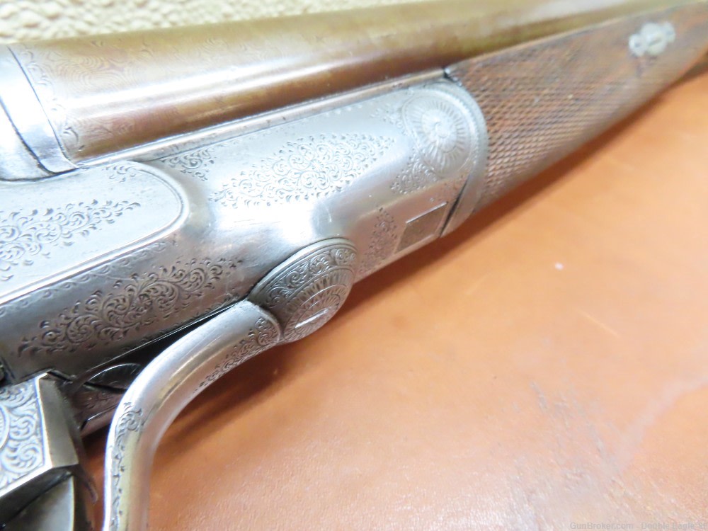 Gibbs & Pitt 55   Under Lever 12ga Shotgun 1855 W/ Case & Acc.   RARE -img-90
