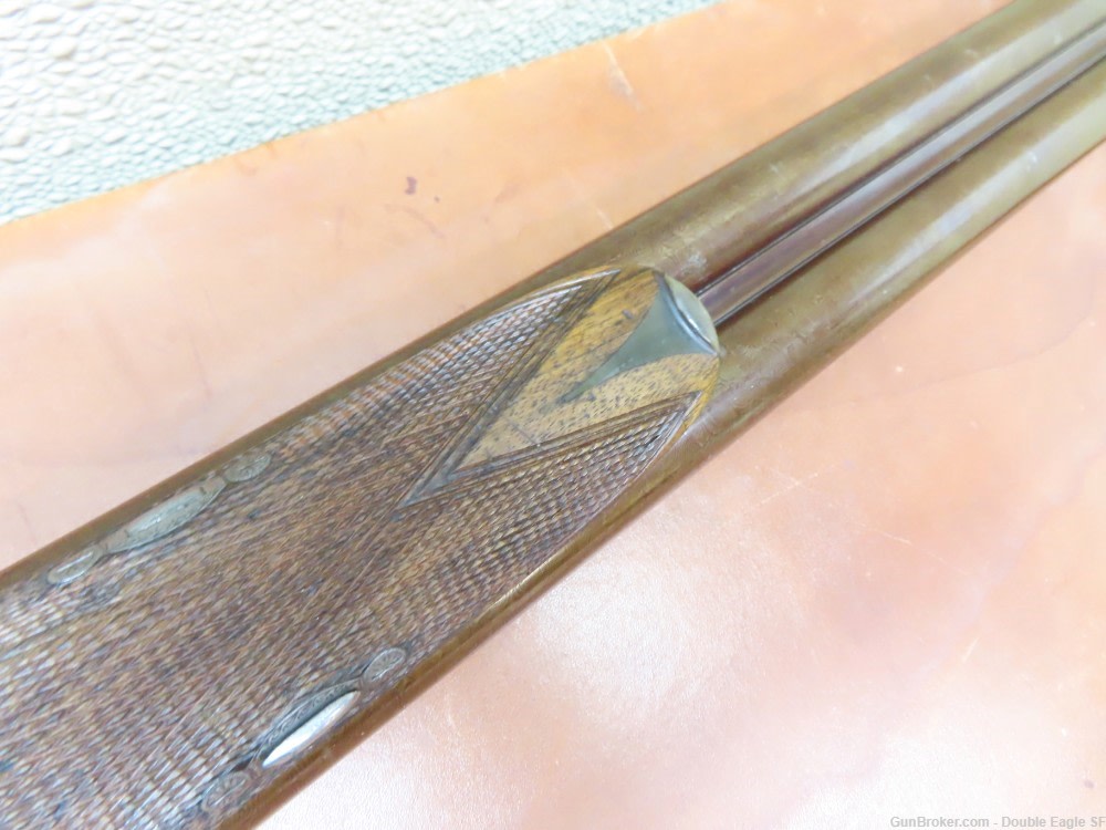 Gibbs & Pitt 55   Under Lever 12ga Shotgun 1855 W/ Case & Acc.   RARE -img-112