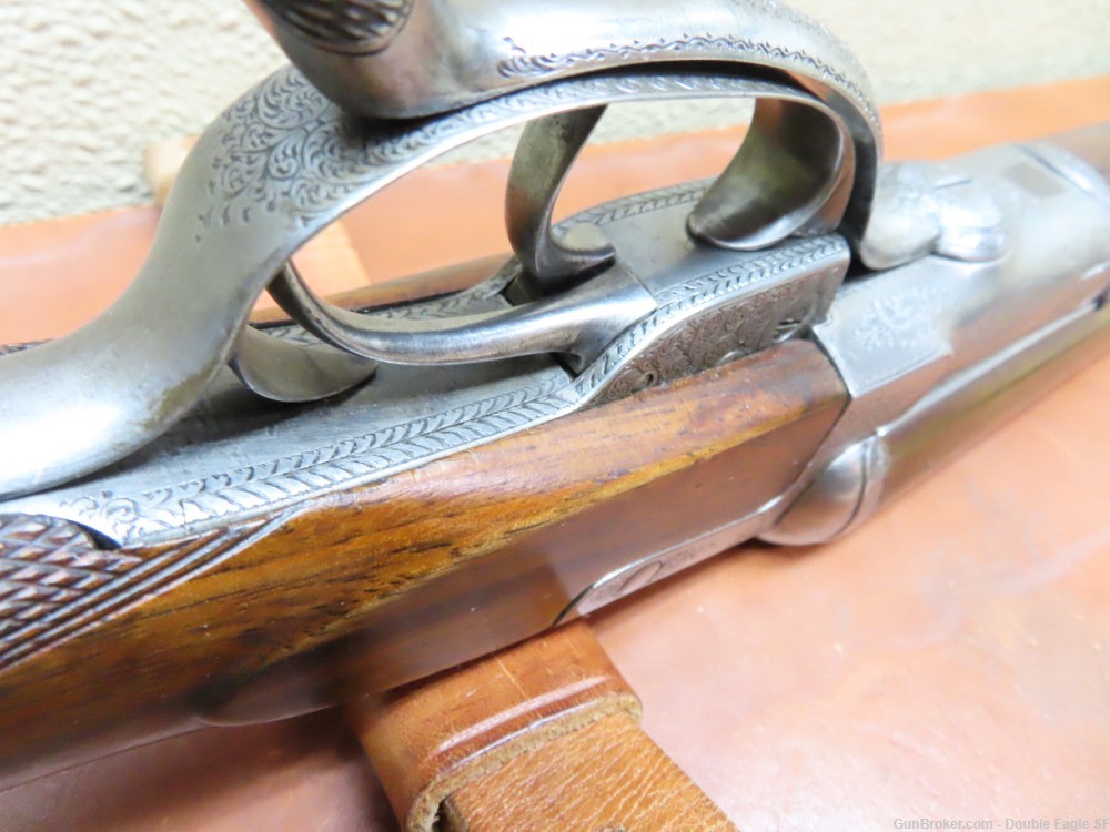 Gibbs & Pitt 55   Under Lever 12ga Shotgun 1855 W/ Case & Acc.   RARE -img-114
