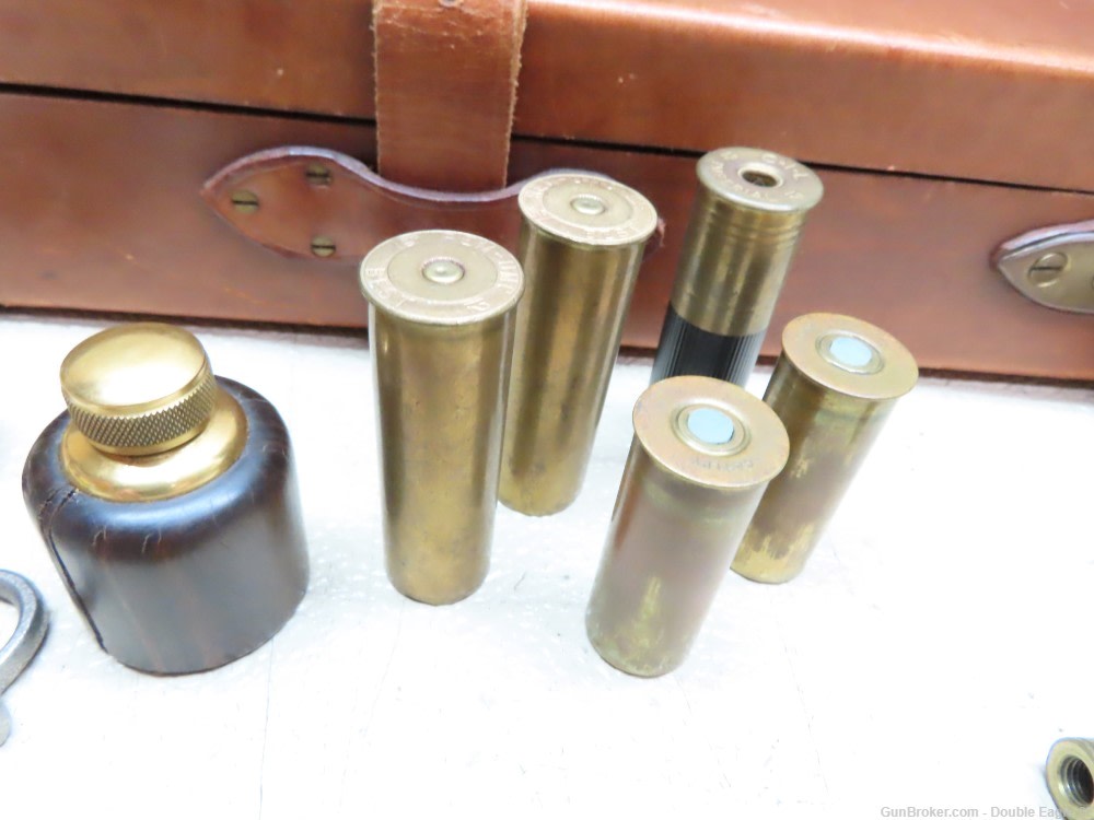 Gibbs & Pitt 55   Under Lever 12ga Shotgun 1855 W/ Case & Acc.   RARE -img-126
