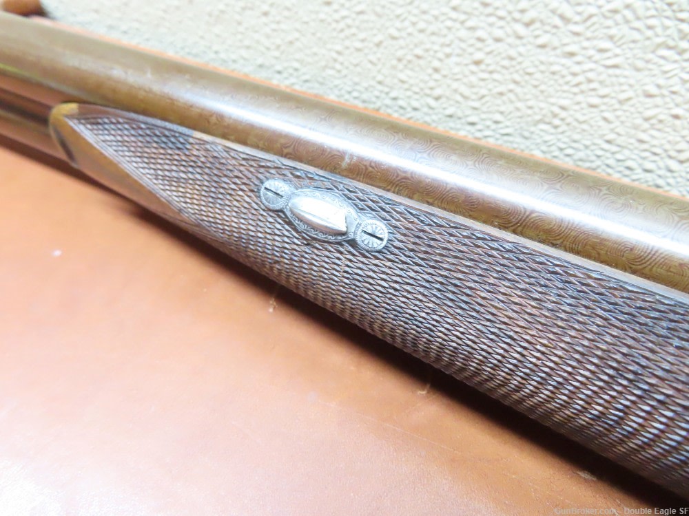 Gibbs & Pitt 55   Under Lever 12ga Shotgun 1855 W/ Case & Acc.   RARE -img-54