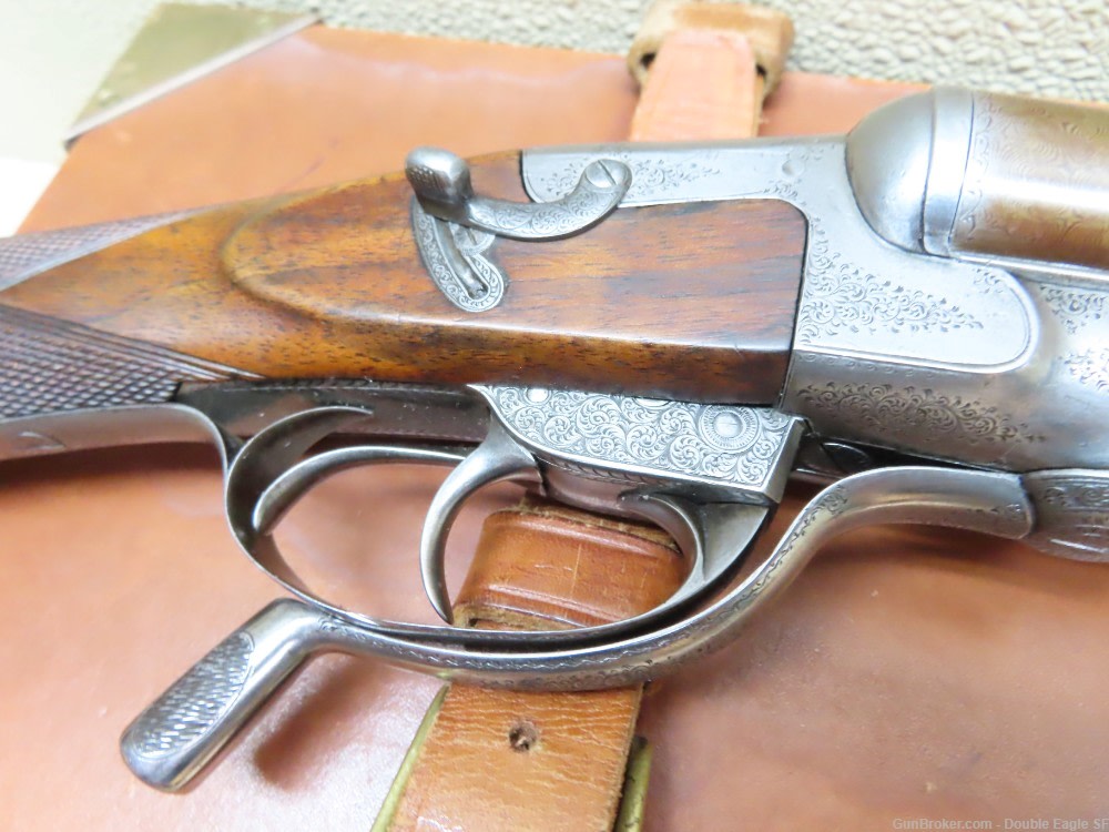 Gibbs & Pitt 55   Under Lever 12ga Shotgun 1855 W/ Case & Acc.   RARE -img-76