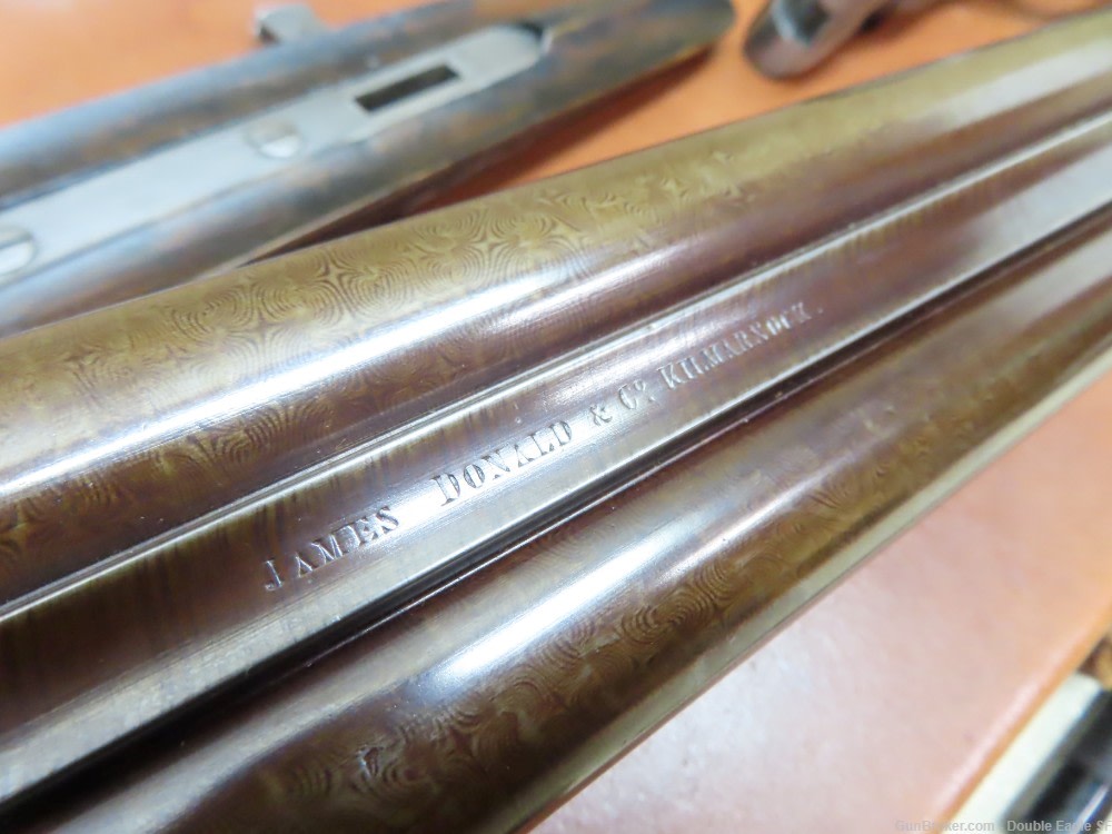 Gibbs & Pitt 55   Under Lever 12ga Shotgun 1855 W/ Case & Acc.   RARE -img-33