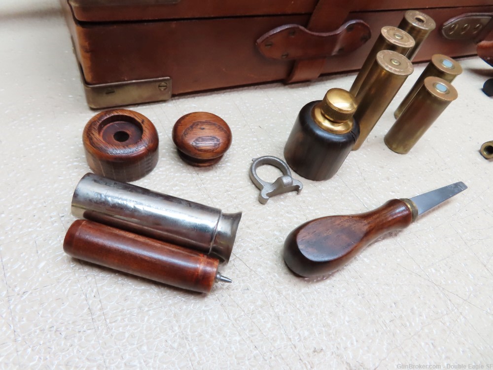 Gibbs & Pitt 55   Under Lever 12ga Shotgun 1855 W/ Case & Acc.   RARE -img-118
