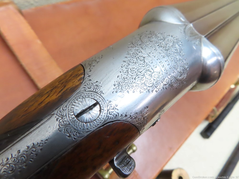 Gibbs & Pitt 55   Under Lever 12ga Shotgun 1855 W/ Case & Acc.   RARE -img-84