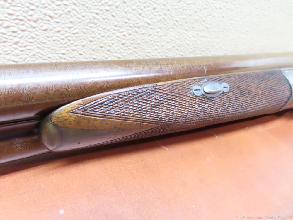Gibbs & Pitt 55   Under Lever 12ga Shotgun 1855 W/ Case & Acc.   RARE -img-56