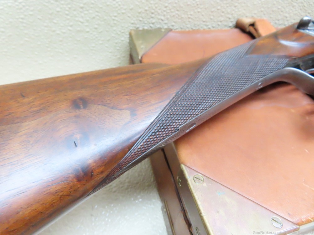 Gibbs & Pitt 55   Under Lever 12ga Shotgun 1855 W/ Case & Acc.   RARE -img-70