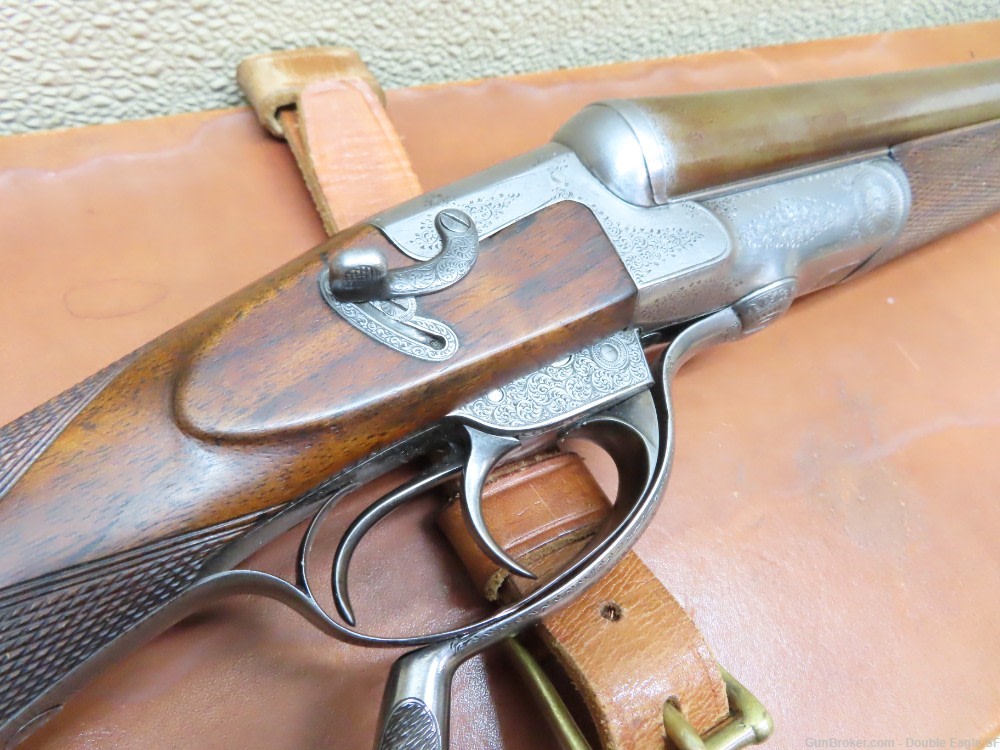 Gibbs & Pitt 55   Under Lever 12ga Shotgun 1855 W/ Case & Acc.   RARE -img-75