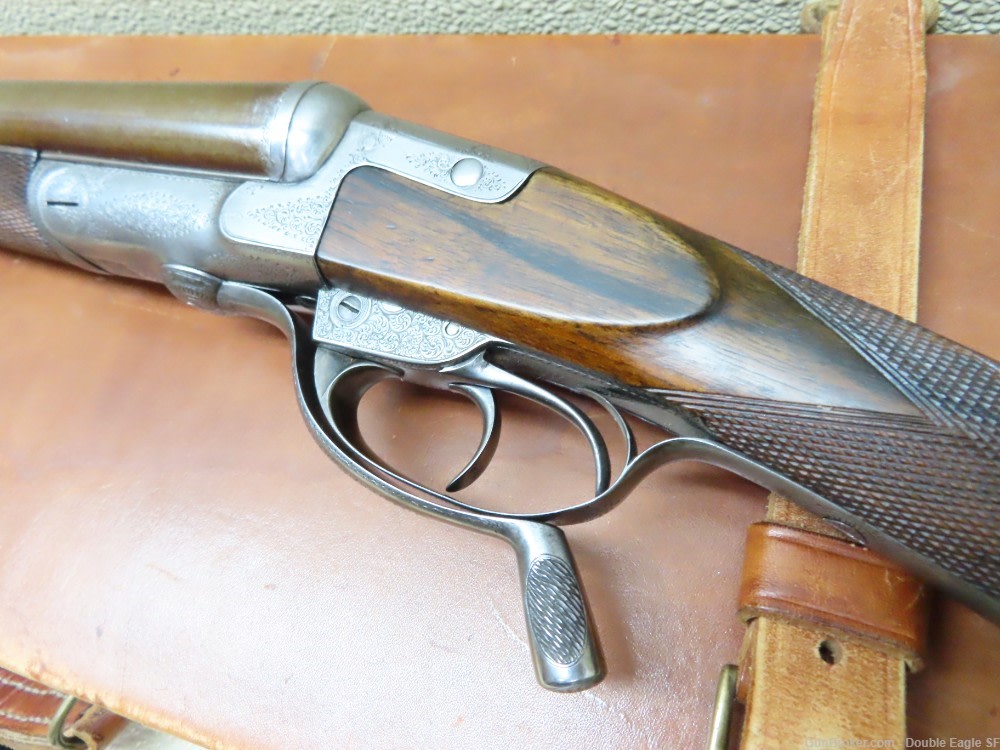 Gibbs & Pitt 55   Under Lever 12ga Shotgun 1855 W/ Case & Acc.   RARE -img-48
