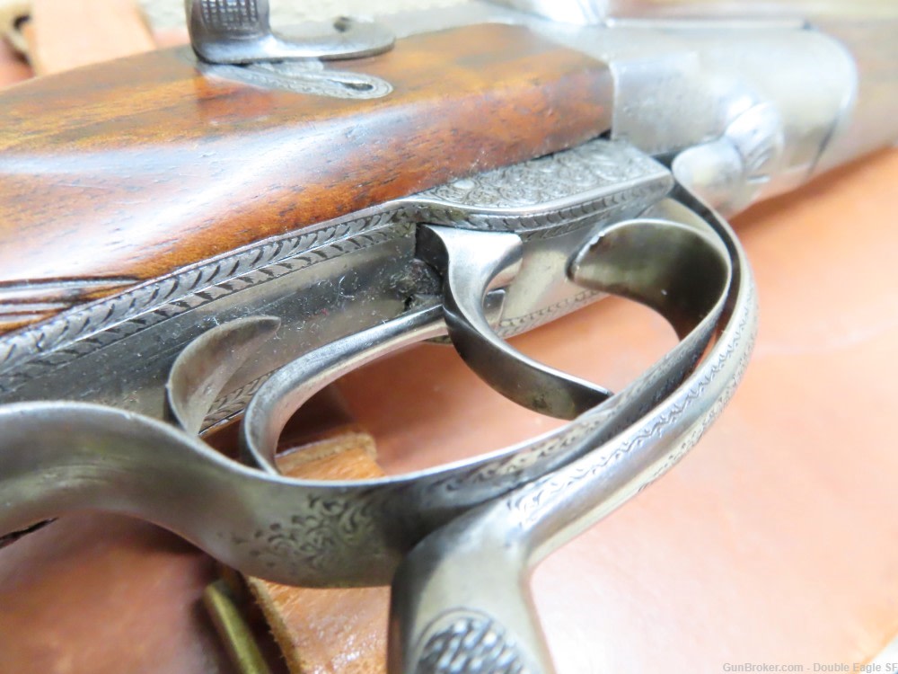 Gibbs & Pitt 55   Under Lever 12ga Shotgun 1855 W/ Case & Acc.   RARE -img-115