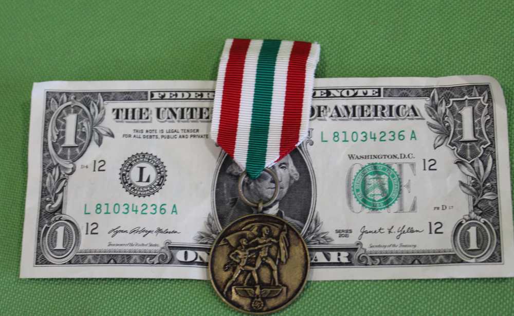 German World War II Military 1939 Memel Lands Decoration HI-img-4