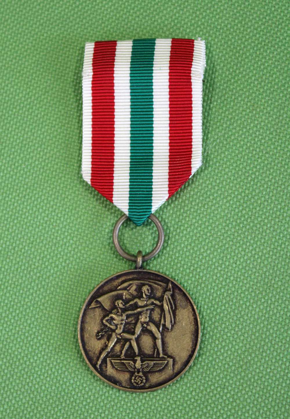German World War II Military 1939 Memel Lands Decoration HI-img-0