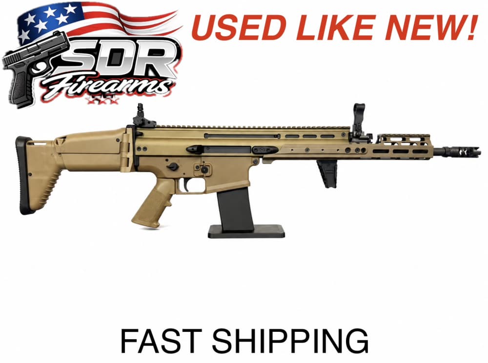 LIKE NEW SCAR 17S 7.62 NATO FDE (MREX Handguard +4 Mags)-img-0