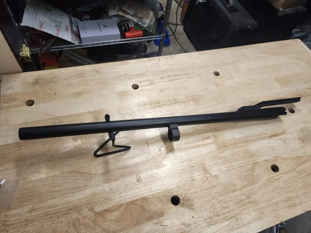 New Remington 870 12 ga 23" Fully RIFLED Cantilever Slug Barrel Illion NY-img-0