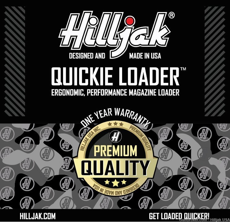 1911 Single-Stack 45ACP 9MM Magazine Speed Loader, Quickie Loader - Black-img-2