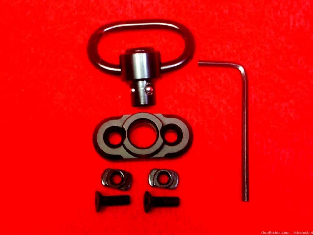 M-Lok QD Sling Swivel Mount Quick Disconnect Sling Attachment Push Button-img-0