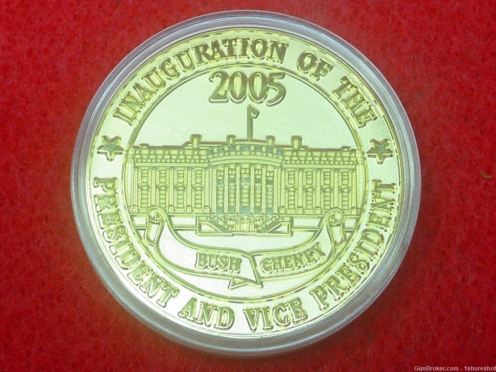 2005 55TH Presidential Inauguration Bush \ Cheney COMMEMORATIVE COIN-img-1