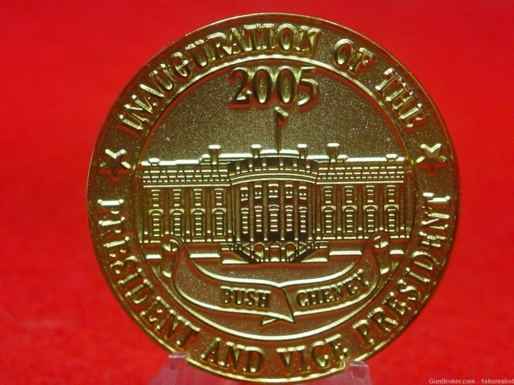 2005 55TH Presidential Inauguration Bush \ Cheney COMMEMORATIVE COIN-img-2