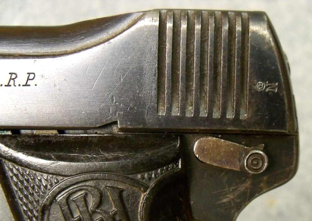 WWI GERMAN BECKER & HOLLANDER BEHOLLA .32 ACP  MILITARY PISTOL -img-8