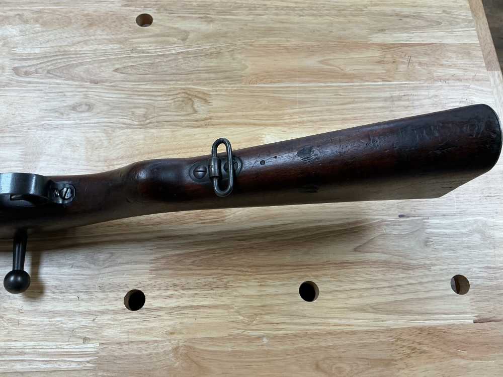 Amberg Gewher 98m, 8mm Mauser, mfg 1918, Eagle stamped front sight -img-21