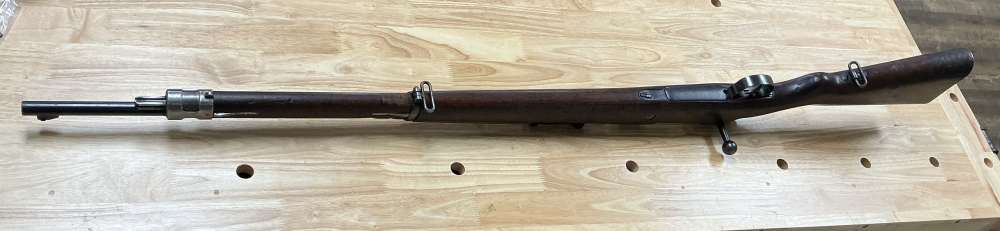 Amberg Gewher 98m, 8mm Mauser, mfg 1918, Eagle stamped front sight -img-17