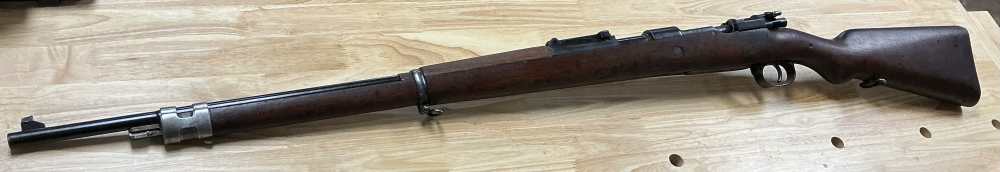 Amberg Gewher 98m, 8mm Mauser, mfg 1918, Eagle stamped front sight -img-12