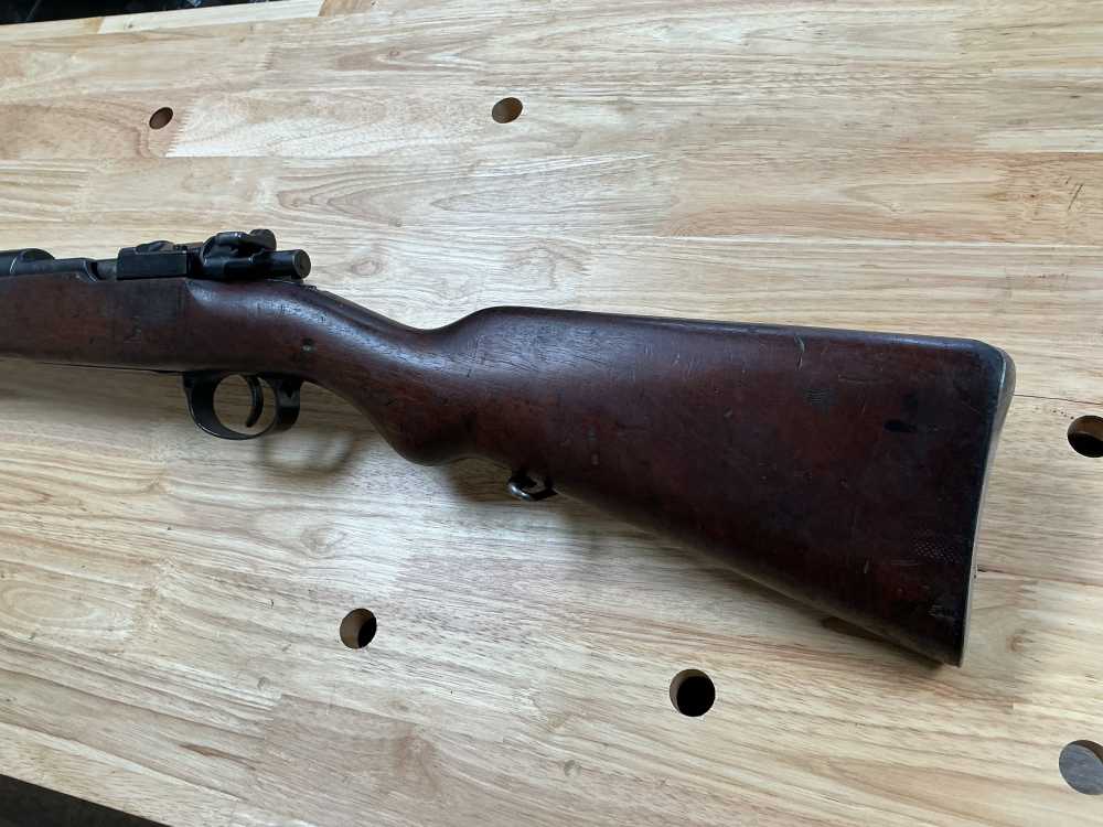 Amberg Gewher 98m, 8mm Mauser, mfg 1918, Eagle stamped front sight -img-16