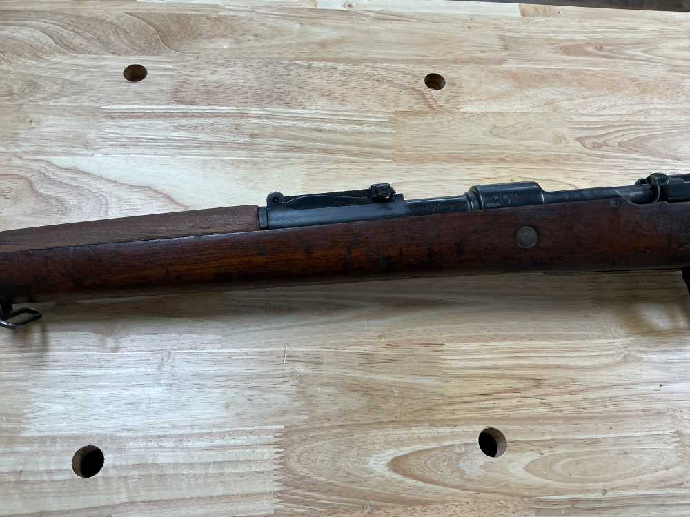 Amberg Gewher 98m, 8mm Mauser, mfg 1918, Eagle stamped front sight -img-15