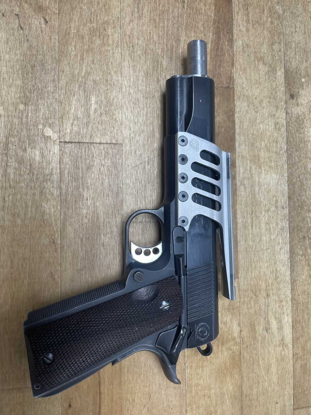 Caspian Arms 1911, 38 super, optic rail, 6” barrel-img-1