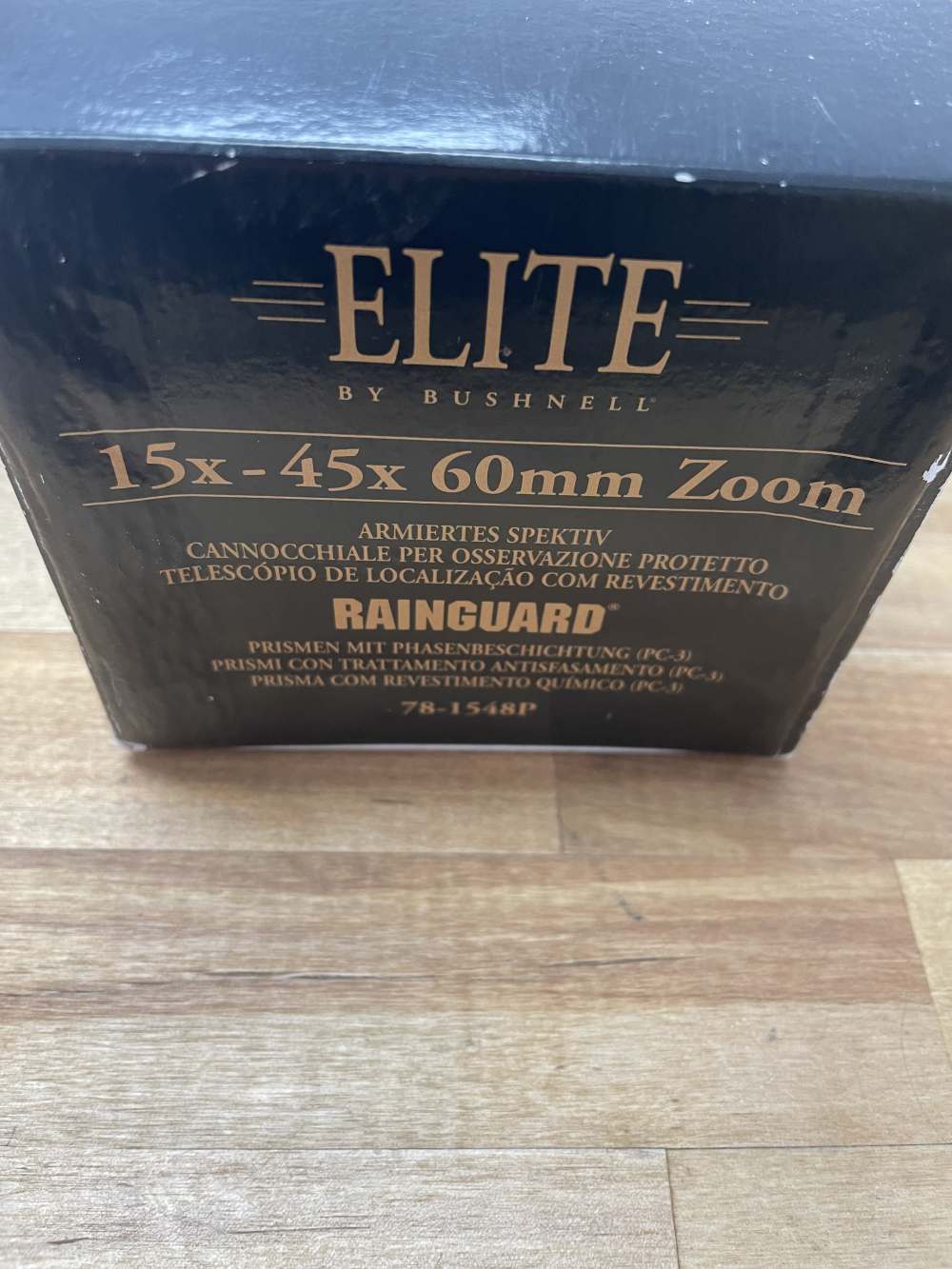 Bushnell Elite, 15x-45x 60mm spotting scope, like new in box-img-2