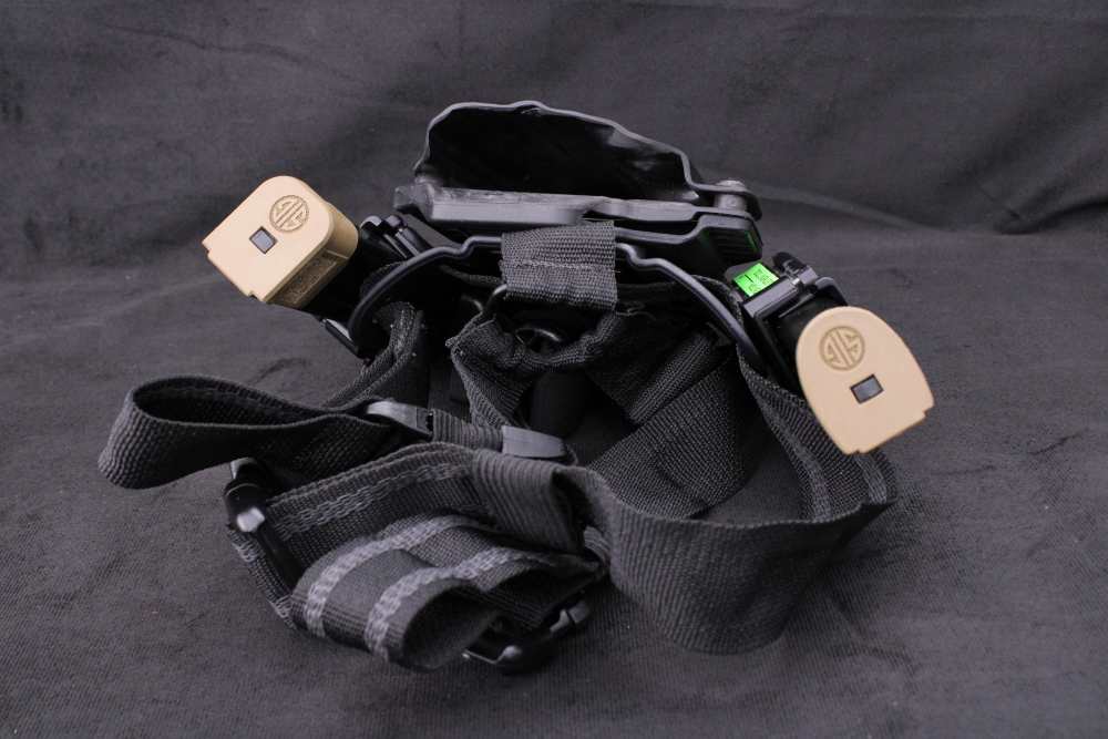 Alien Gear SIG P320 Drop Leg Thigh Holster Rig w/ 21rd & 17rd Magazines-img-7