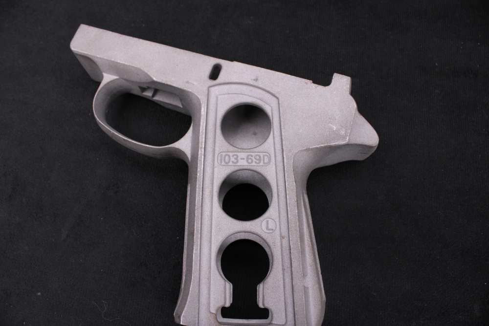 Rare Wildey Survivor .45 Win Mag Unfinished Steel Grip Frame Casting-img-2