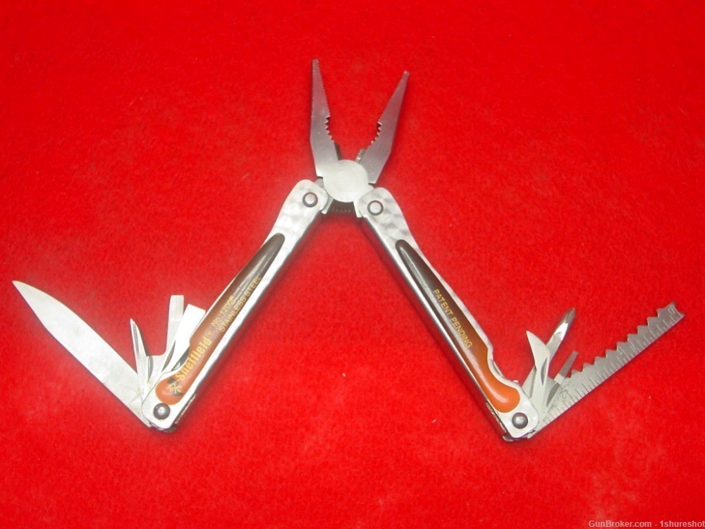 Sheffield Tough 6 PIECE SET Compact Folding Multi-Tools Handy Flashlight-img-8