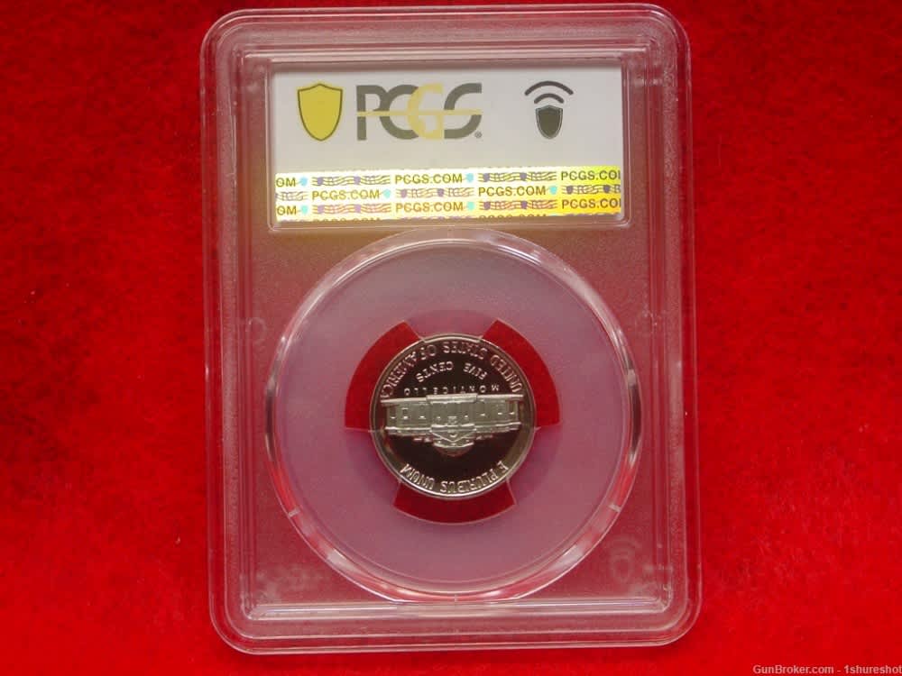 U. S. Mint 1984 S Jefferson Nickel 5 Cents Certified PCGS PF 69 Deep Cameo-img-1