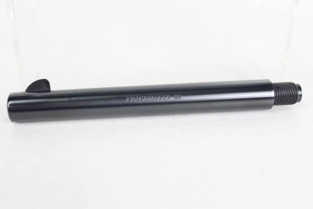 ORIGINAL COLT PEACEMAKER .22 LONG RIFLE 6" BLUED FACTORY BARREL-img-0