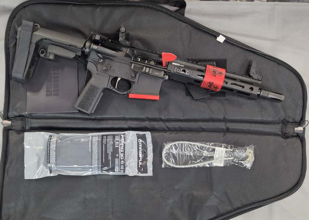 Springfield Armory Saint Victor 300 Blackout 9.5" 30RD  STV995300B-V2-SBA3-img-2
