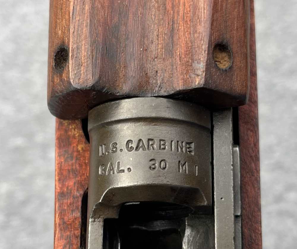 WWII M1 Carbine Inland Mfg. January 1945 Hand Stamped Receiver Blue Sky -img-19