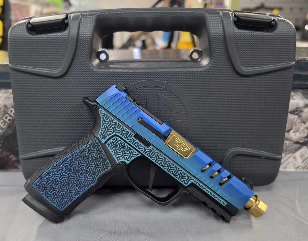 Sig Sauer XMACRO 9MM 4.3" 17RD Shark Coast 365XCA9GJBGOLDSCT NOCCFEE!-img-1