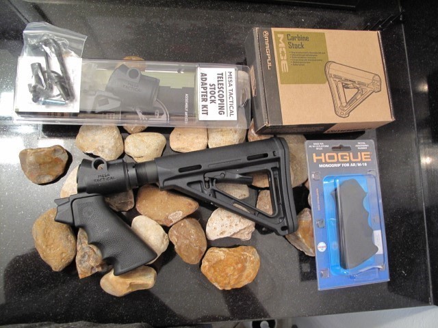 Maverick 88 Magpul + Mesa Tactical Stock Shotgun Pistol Grip 6 Position-img-0