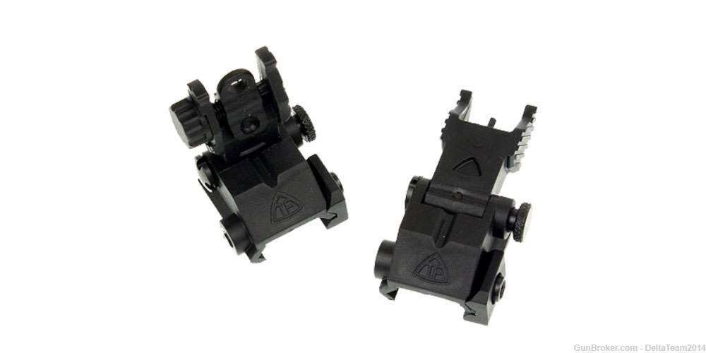 Trinity Force High Density Polymer Flip Up Iron Sight Set FS76-img-1