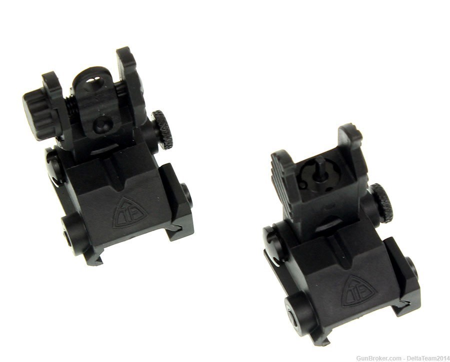 Trinity Force High Density Polymer Flip Up Iron Sight Set FS76-img-0