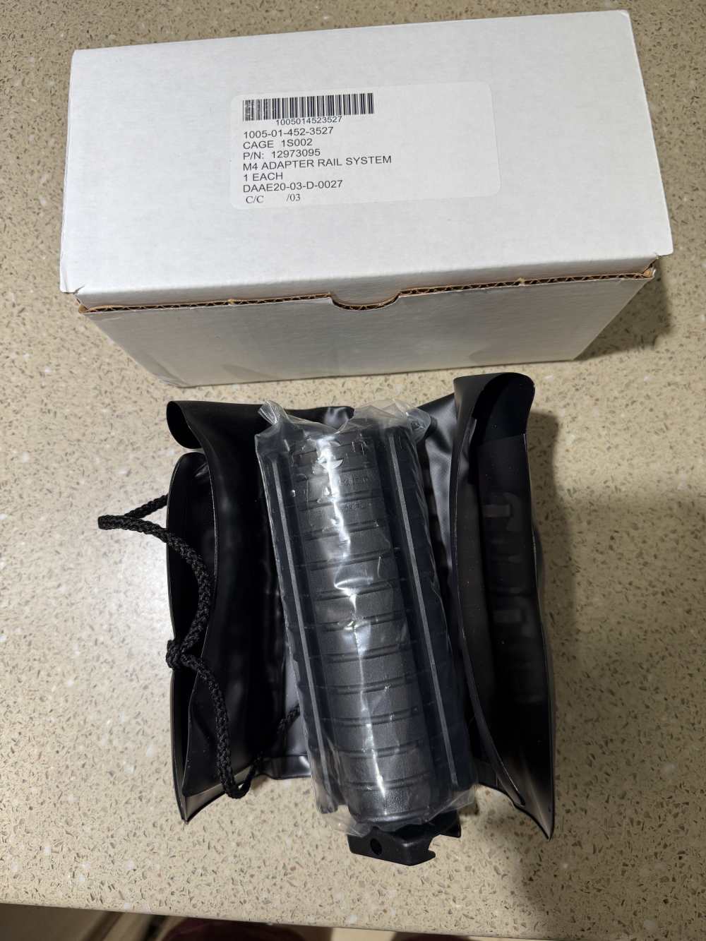 NOS Knights Armament KAC Vero RAS M4 Rail Complete Kit From 2003-img-0