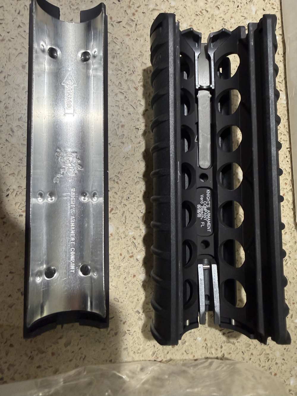 NOS Knights Armament KAC Vero RAS M4 Rail Complete Kit From 2003-img-2