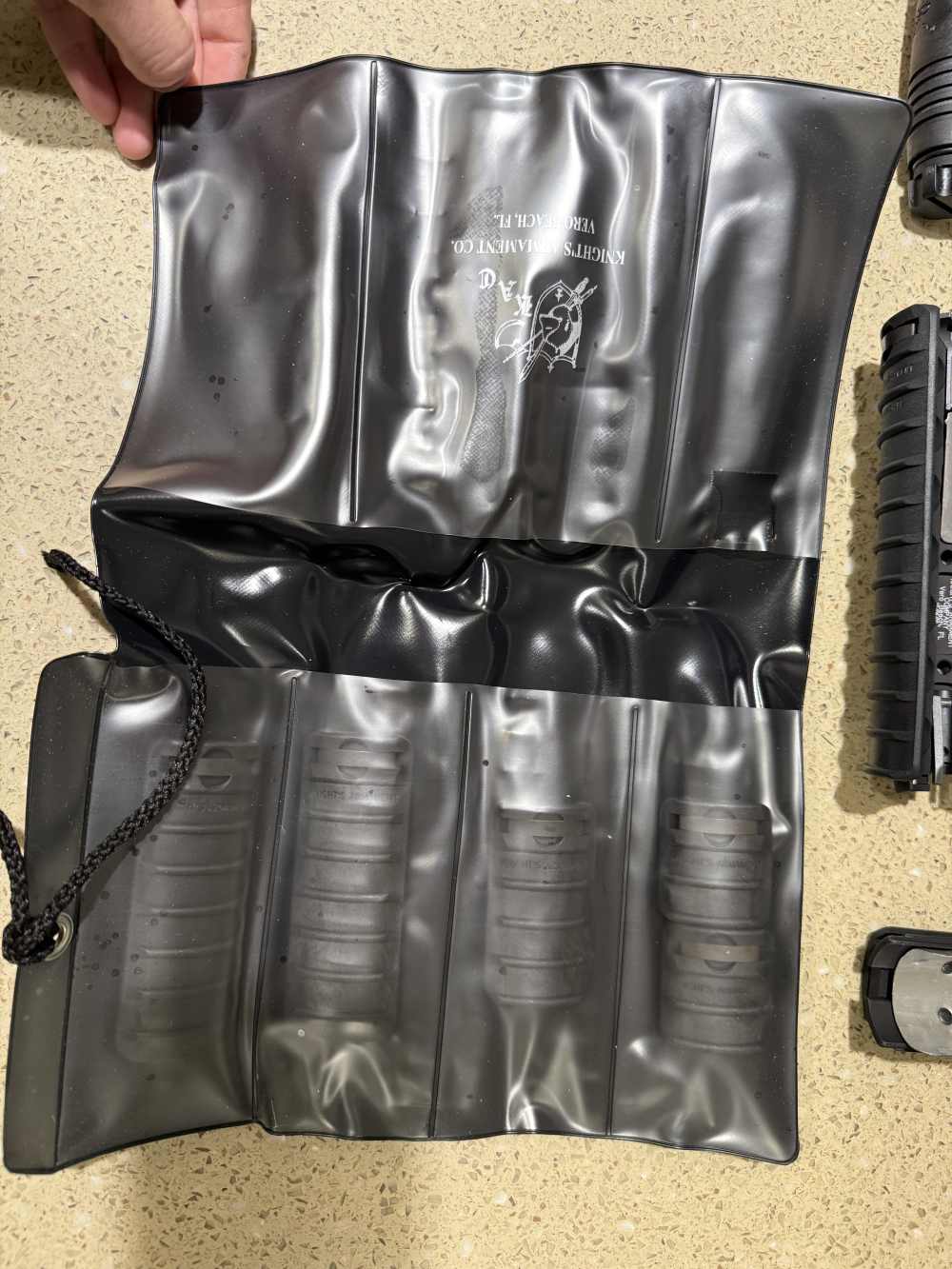 NOS Knights Armament KAC Vero RAS M4 Rail Complete Kit From 2003-img-3